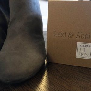 Brand New Grey Booties